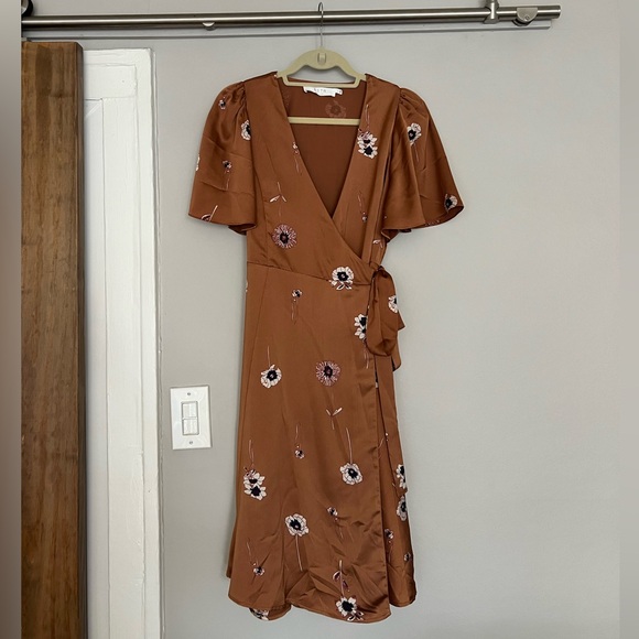 ASTR the Label Fiona Wrap Dress - Picture 3 of 6